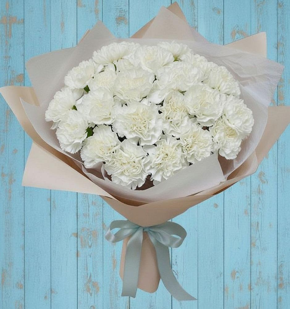 Букет цветов из: Гвоздики в Нововолково