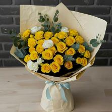 Букет цветов из:  Розы в Нововолково