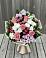 Букет цветов из: Альстромерии, Гвоздики, Розы и Хризантемы в Нововолково