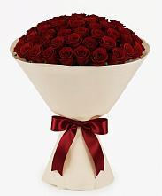 Букет 101 Бордовая роза Блэк Бакарра в Нововолково