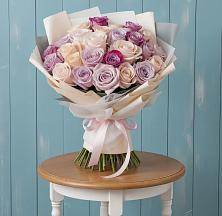 Букет цветов из:  Розы в Нововолково