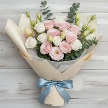 Букет цветов из:  Лизиантусы в Нововолково