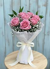 Букет цветов из:  Розы в Нововолково