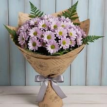 Букет цветов из:  Хризантемы в Нововолково