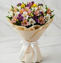 Букет цветов из:  Альстромерии в Нововолково