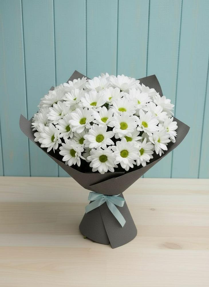 Букет цветов из: Хризантемы в Нововолково