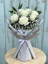 Букет цветов из:  Розы в Нововолково