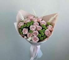 Букет цветов из:  Розы и Хризантемы в Нововолково