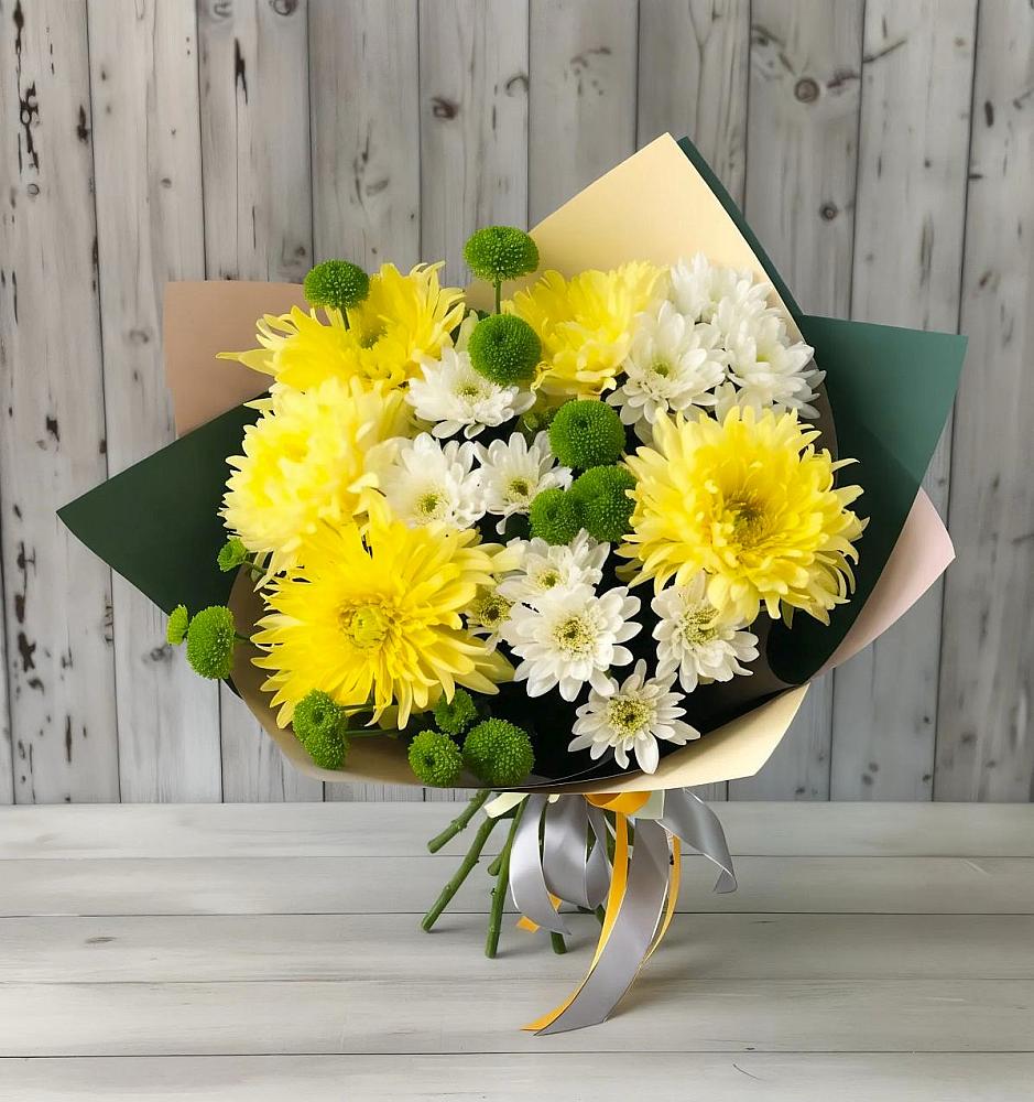 Букет цветов из: Хризантемы в Нововолково