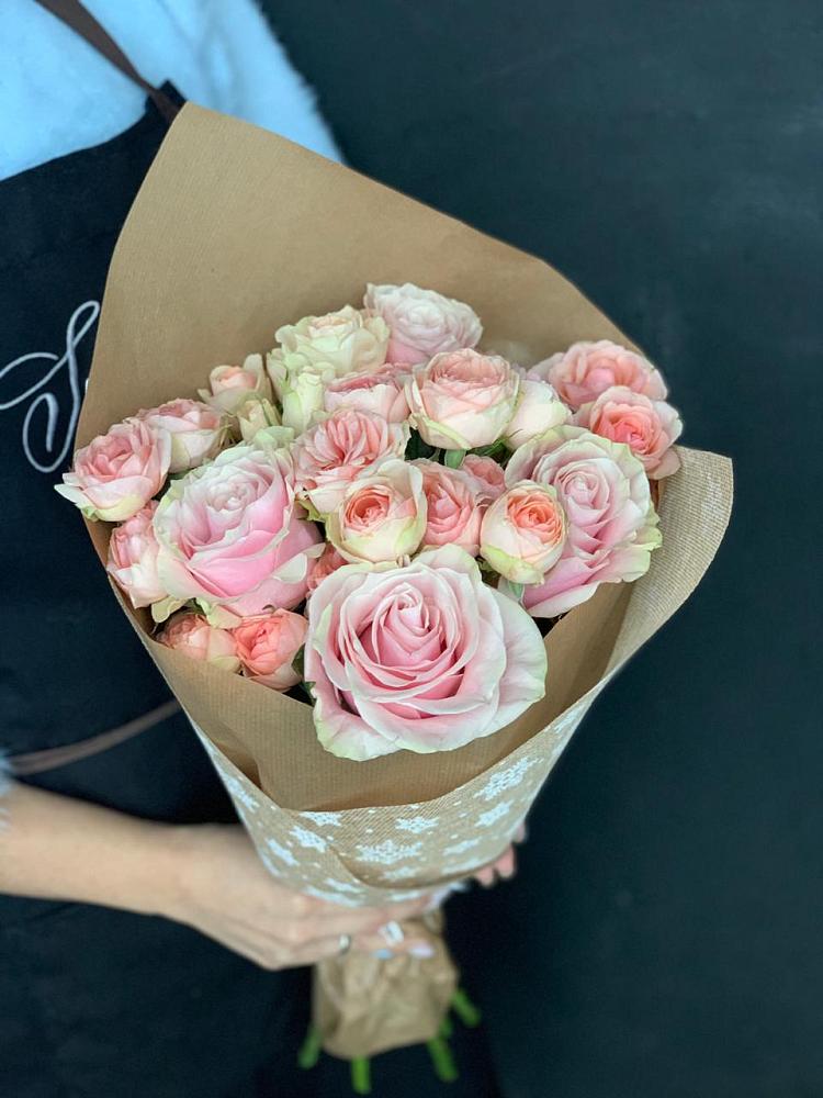 Букет цветов из: Хризантемы и Розы в Нововолково