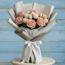 Букет цветов из:  Розы в Нововолково