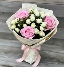 Букет цветов из:  Розы в Нововолково