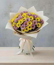 Букет цветов из:  Хризантемы в Нововолково