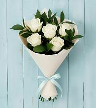 Букет цветов из:  Розы в Нововолково