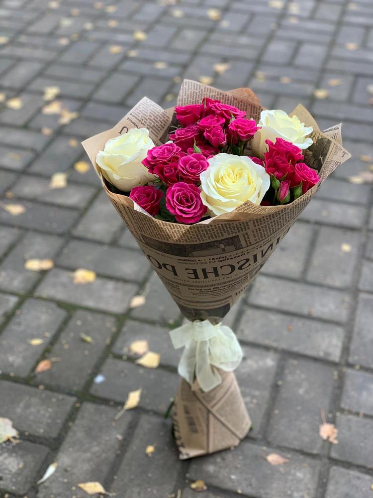 Букет цветов из: Розы в Нововолково