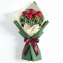 Букет цветов из:  Розы в Нововолково