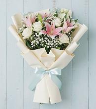 Букет цветов из:  Лилии в Нововолково