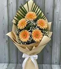 Букет цветов из:  Герберы #REPLACE_PRED# Нововолково