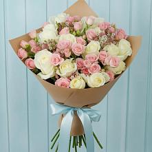 Букет цветов из:  Розы в Нововолково