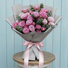 Букет цветов из:  Розы в Нововолково